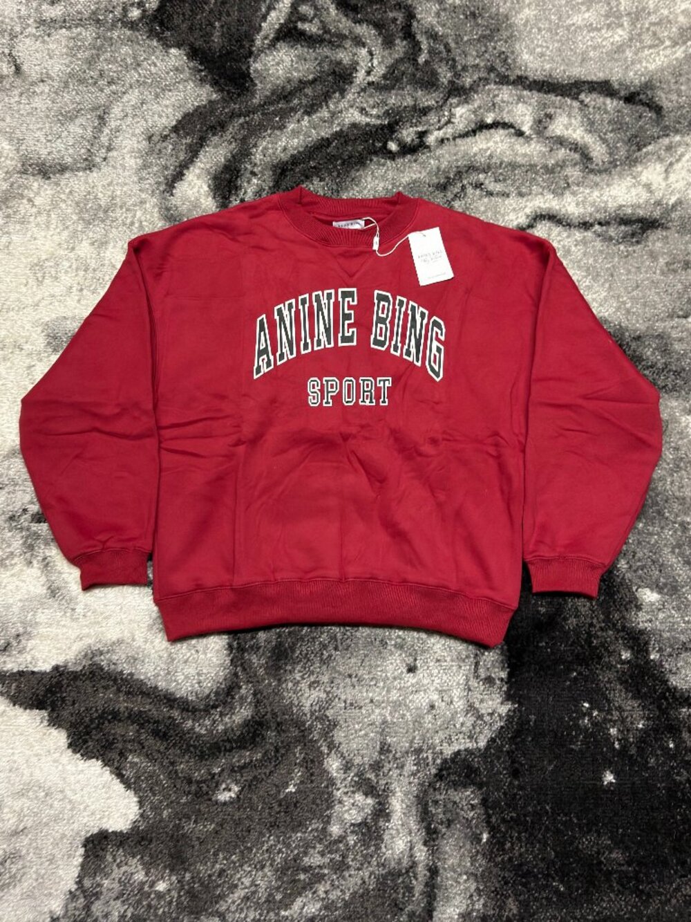 Anine Bing Sport Red Sweater Womens Medium